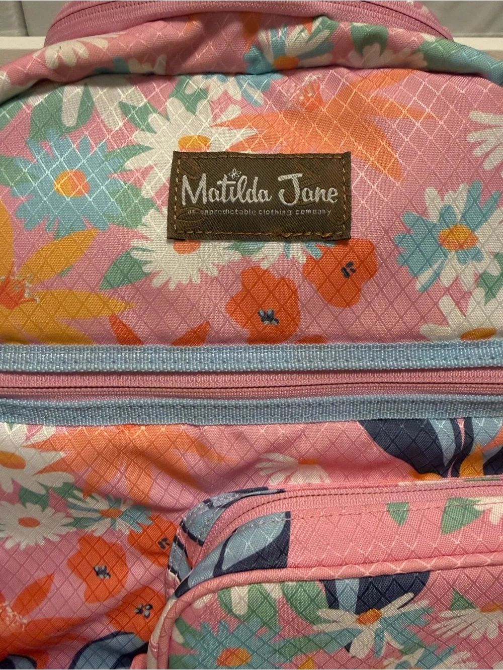 Matilda Jane Pink Floral Backpack/Cooler